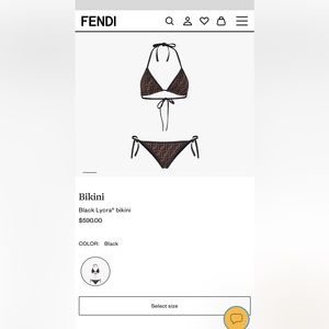 Fendi bikini
